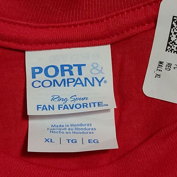 Naruto Ramen Bowl Anime Graphic T-Shirt Red XL NEW Port & Company - Picture 3 of 4